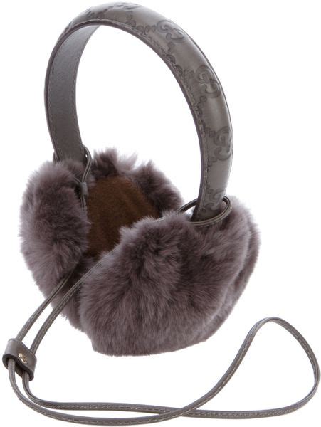 gucci earmuffs|luxury ear muffs.